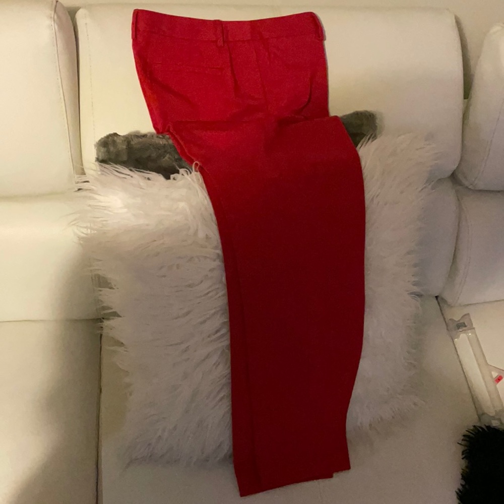 Red pants